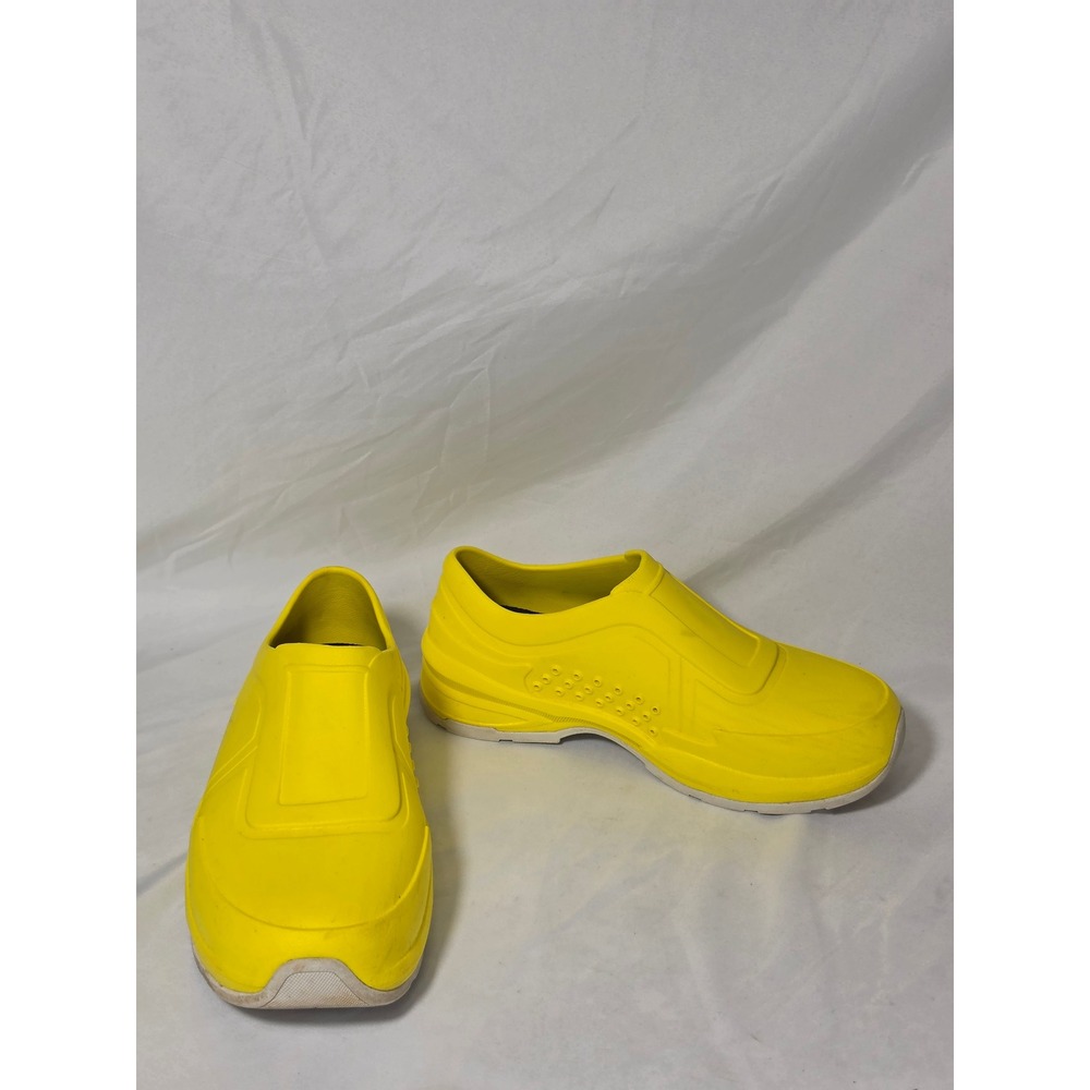 Gales Frontline Nursing Shoes Yellow Slip On Clogs Mens 7 Womens 9 Medical Work